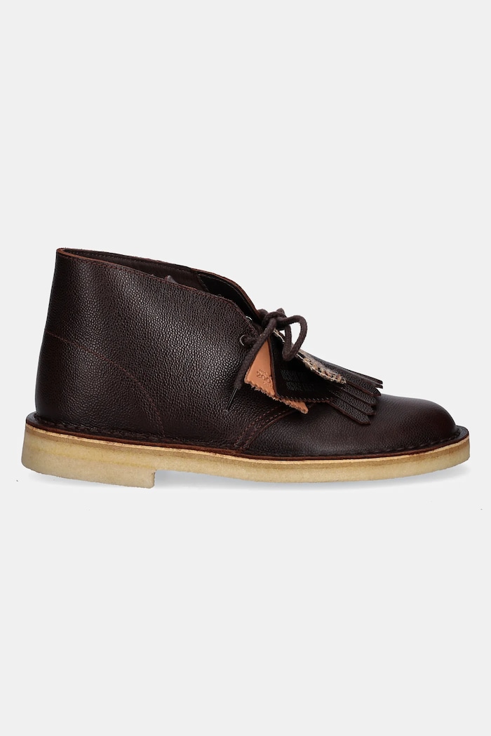 Шкіряні черевики Clarks Originals Desert Boot 26183082 коричневий AW25