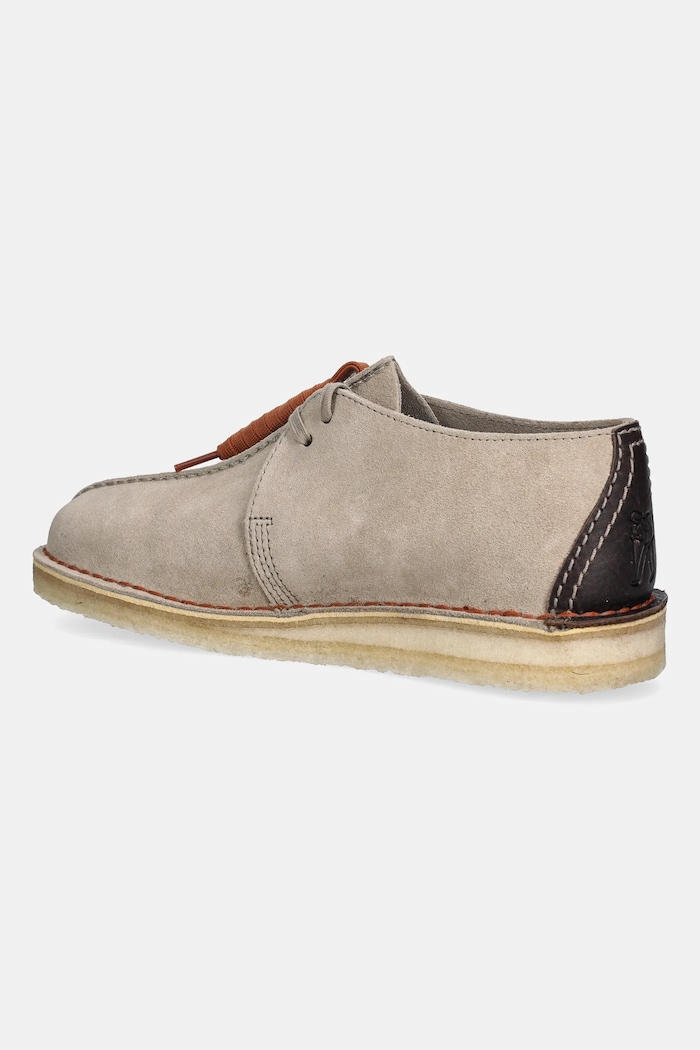 Obuwie Clarks Originals półbuty zamszowe Desert Trek 26178478 beżowy