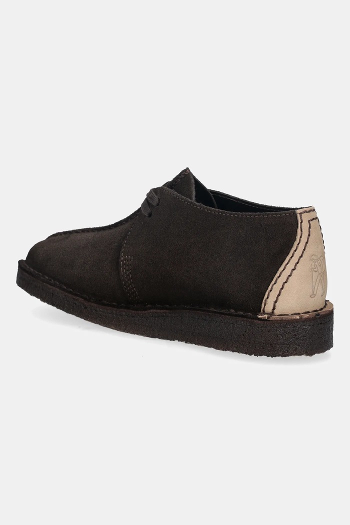 Παπούτσια Σουέτ κλειστά παπούτσια Clarks Originals Desert Trek 26178477 καφέ