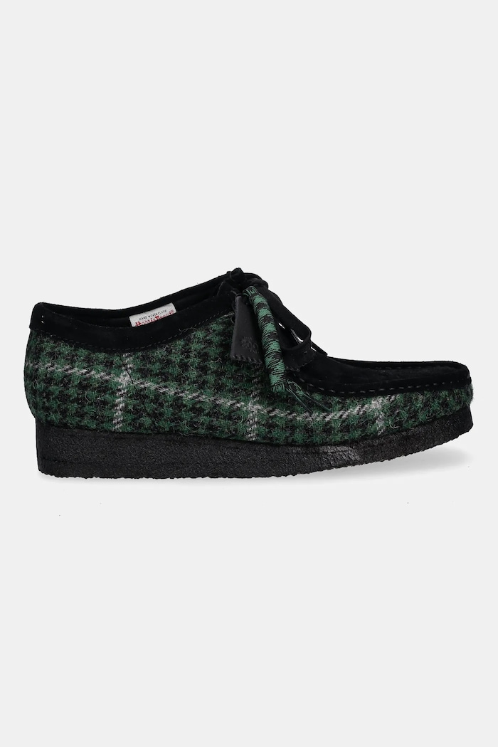 Clarks Originals półbuty Wallabee 26182790 czarny AW25