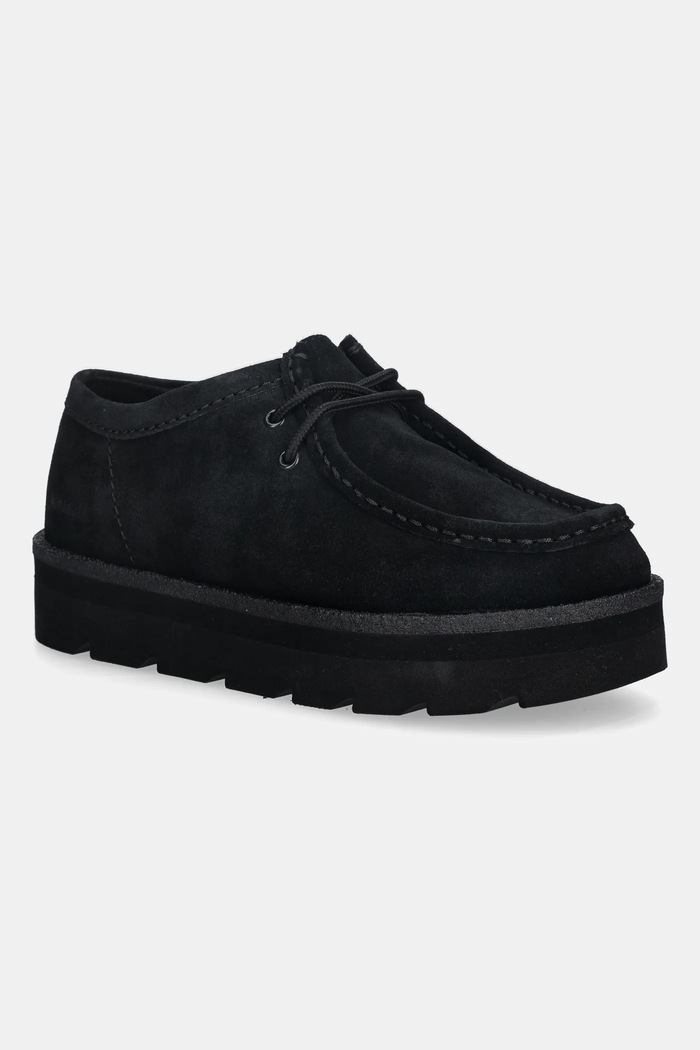 Clarks Originals suede shoes Meare Walla casual black 26183983