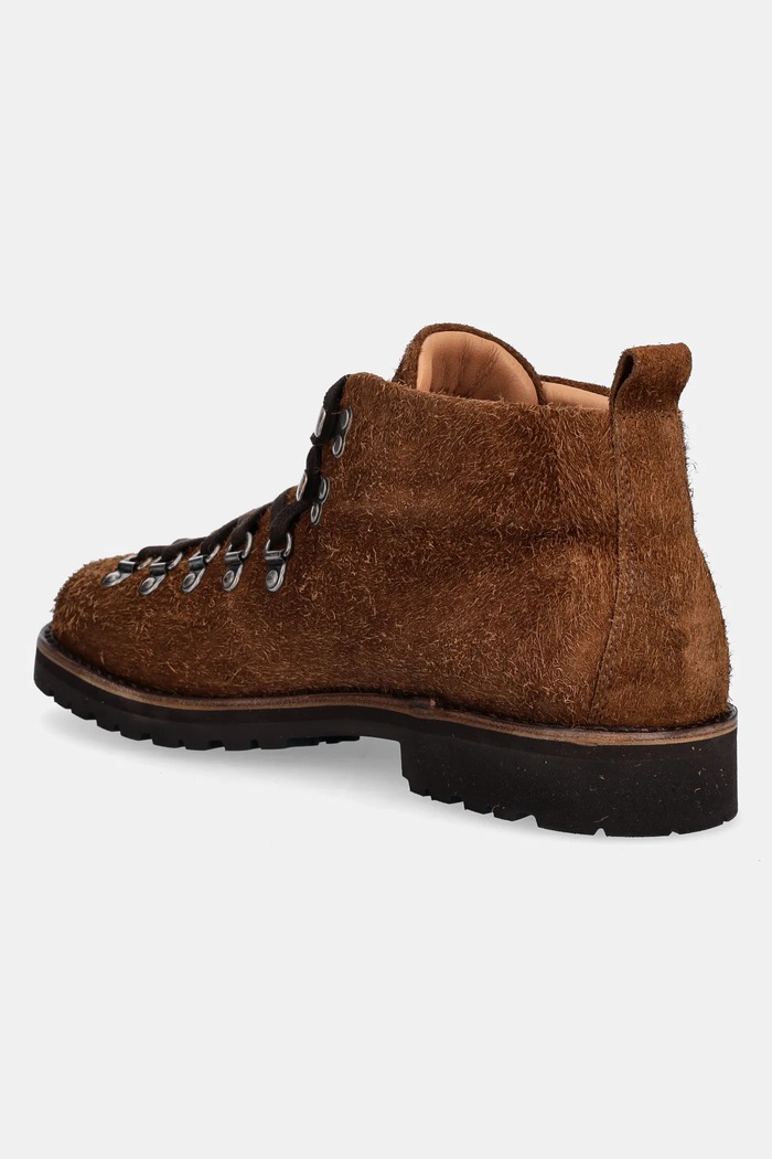 Обувь Замшевые кроссовки Fracap Magnifico M120 - 158 MAGNIFICO.M120.158 коричневый