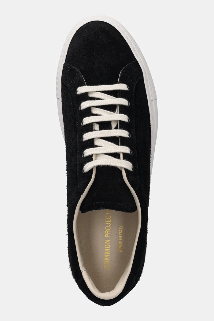 Superge iz semiša Common Projects Achilles Sport in Suede črna 2510.7547