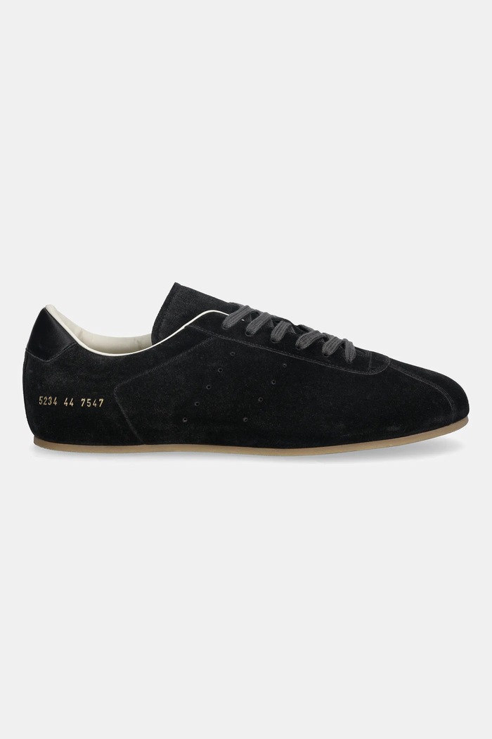 Σουέτ sneakers Common Projects Driving Shoe 5234.7547 μαύρο AW25