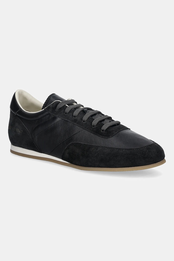 Kožené tenisky Common Projects Minimal Runner usňová koža čierna 5233.7547
