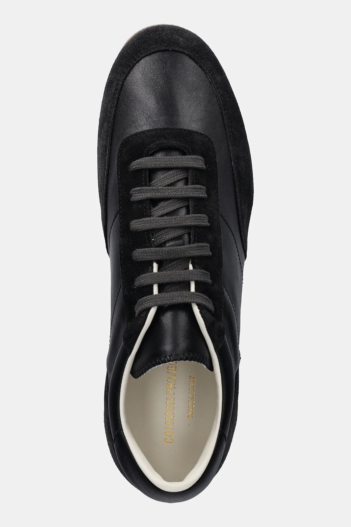 Kožené tenisky Common Projects Minimal Runner čierna 5233.7547