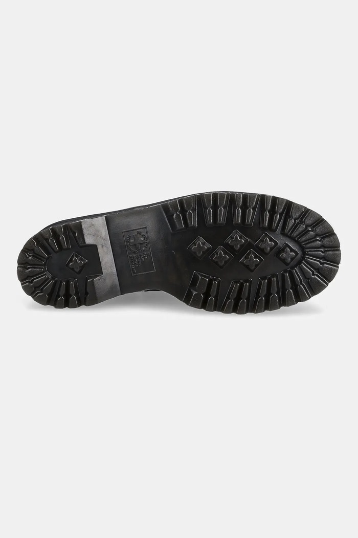 Rick Owens DRKSHDW leather hiking boots x Dr. Martens Quad Sole Steel Toe Boot DM02E6813.9001 black