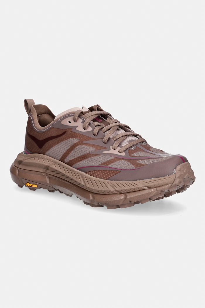 Hoka sneakersy Mafate Speed 4 Lite syntetyczny brązowy 1168450