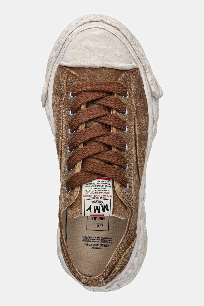 Σουέτ sneakers Maison MIHARA YASUHIRO καφέ A15FW724