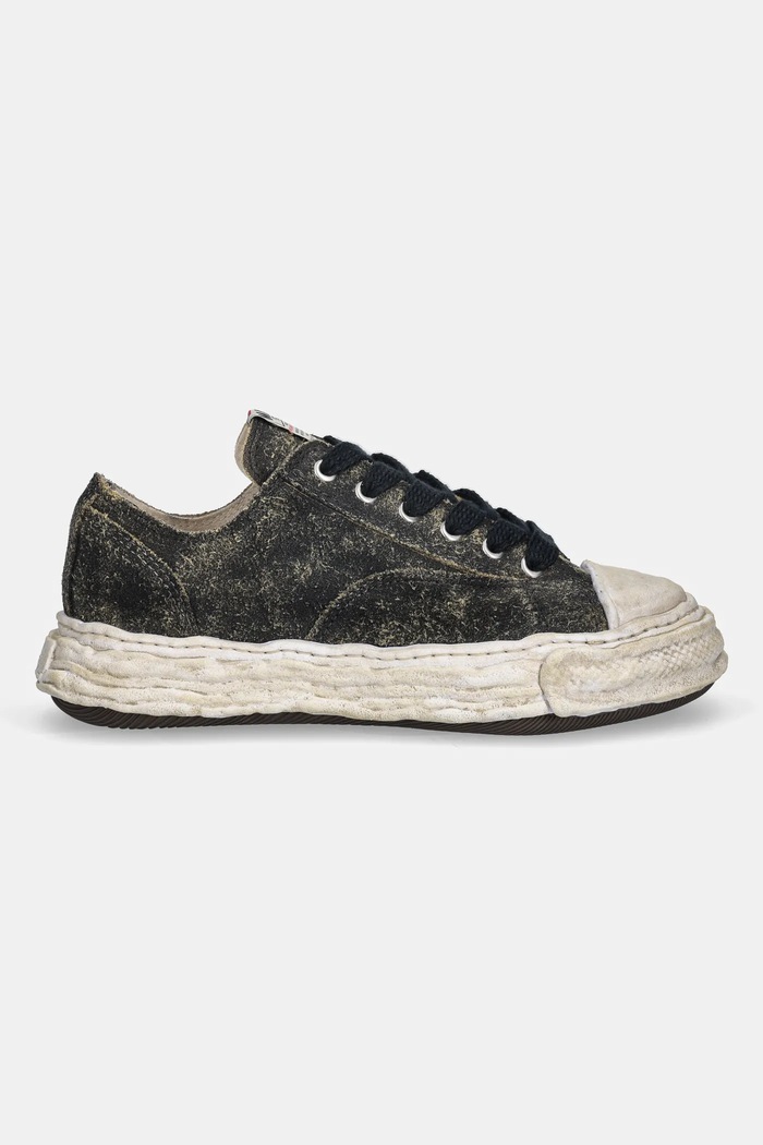 Σουέτ sneakers Maison MIHARA YASUHIRO A15FW724 μαύρο AW25