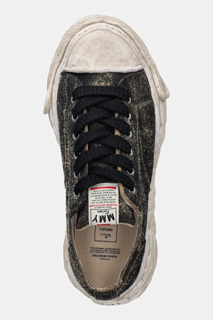 Σουέτ sneakers Maison MIHARA YASUHIRO μαύρο A15FW724