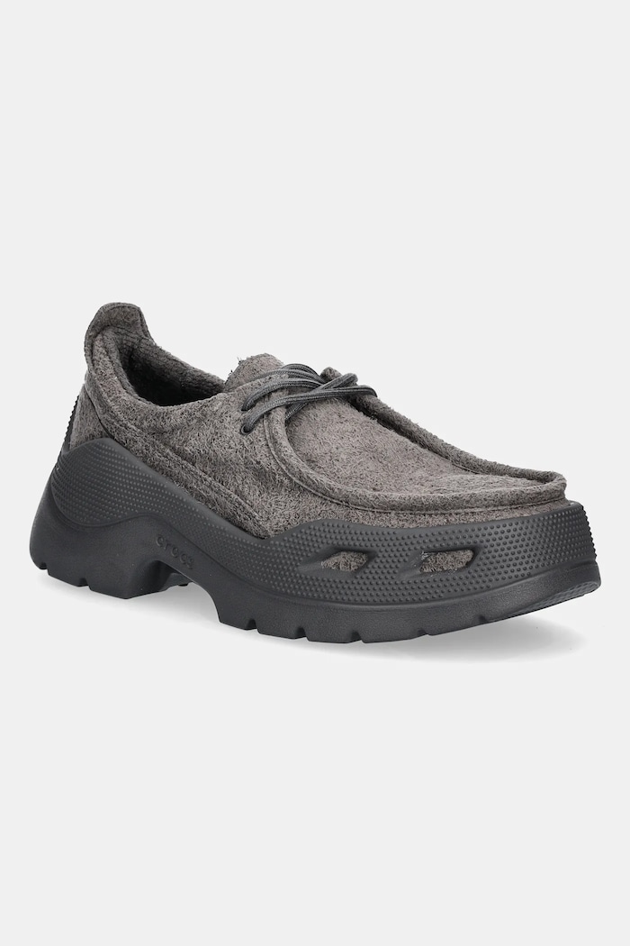 Crocs shoes GALLERY faux suede gray 210640.0LD