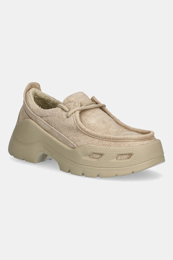 Crocs loafers GALLERY faux suede beige 210640.0IP