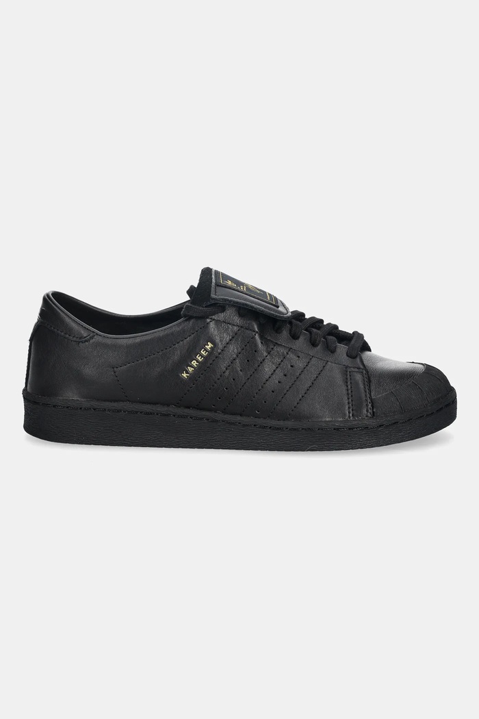 Шкіряні кросівки adidas Originals x WILLY CHAVARRIA JABBAR LO HQ4867 чорний AW25