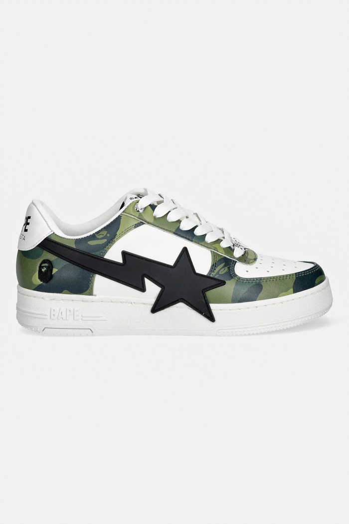 Кроссовки A Bathing Ape BAPE STA OS #1 001FWL301308M зелёный AW25