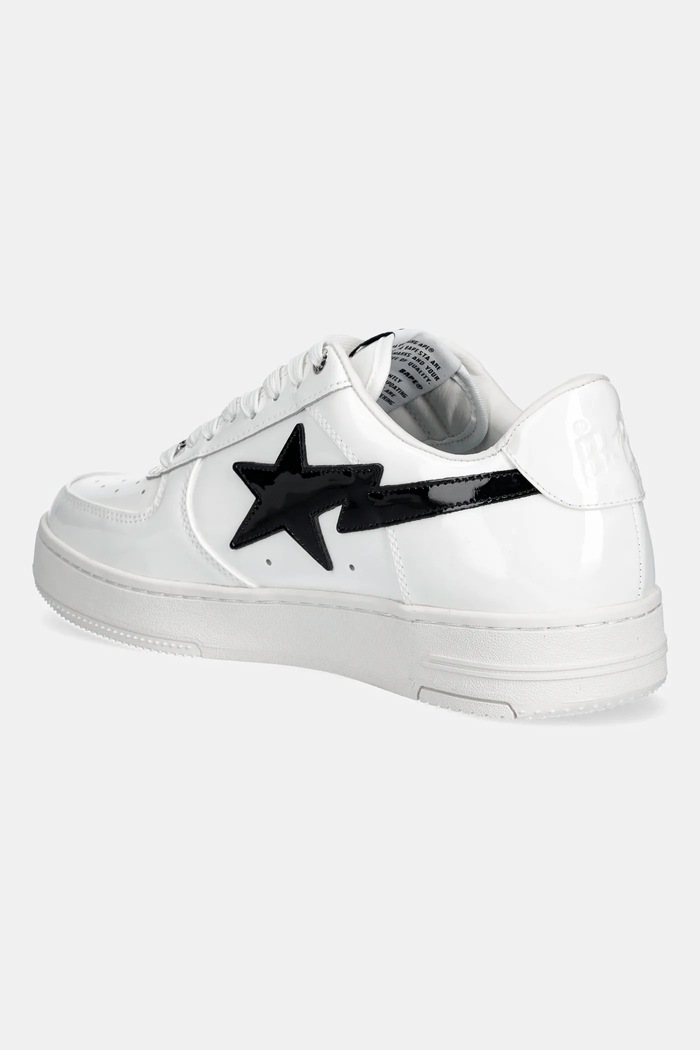 Взуття Шкіряні кросівки A Bathing Ape BAPE STA #1 001FWL801301M білий