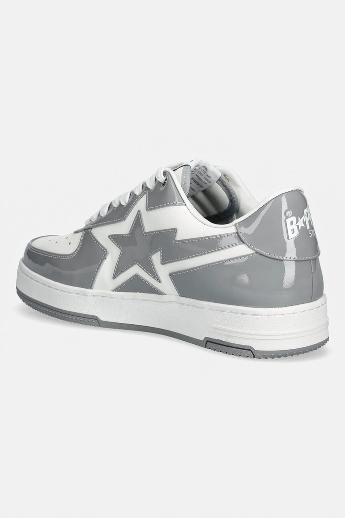 Παπούτσια Δερμάτινα sneakers A Bathing Ape BAPE STA ICON #1 001FWL801305M γκρί