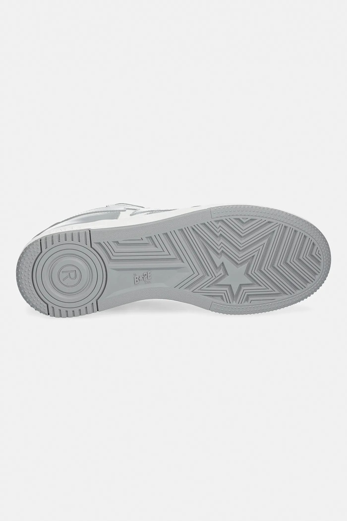 Δερμάτινα sneakers A Bathing Ape BAPE STA ICON #1 001FWL801305M γκρί