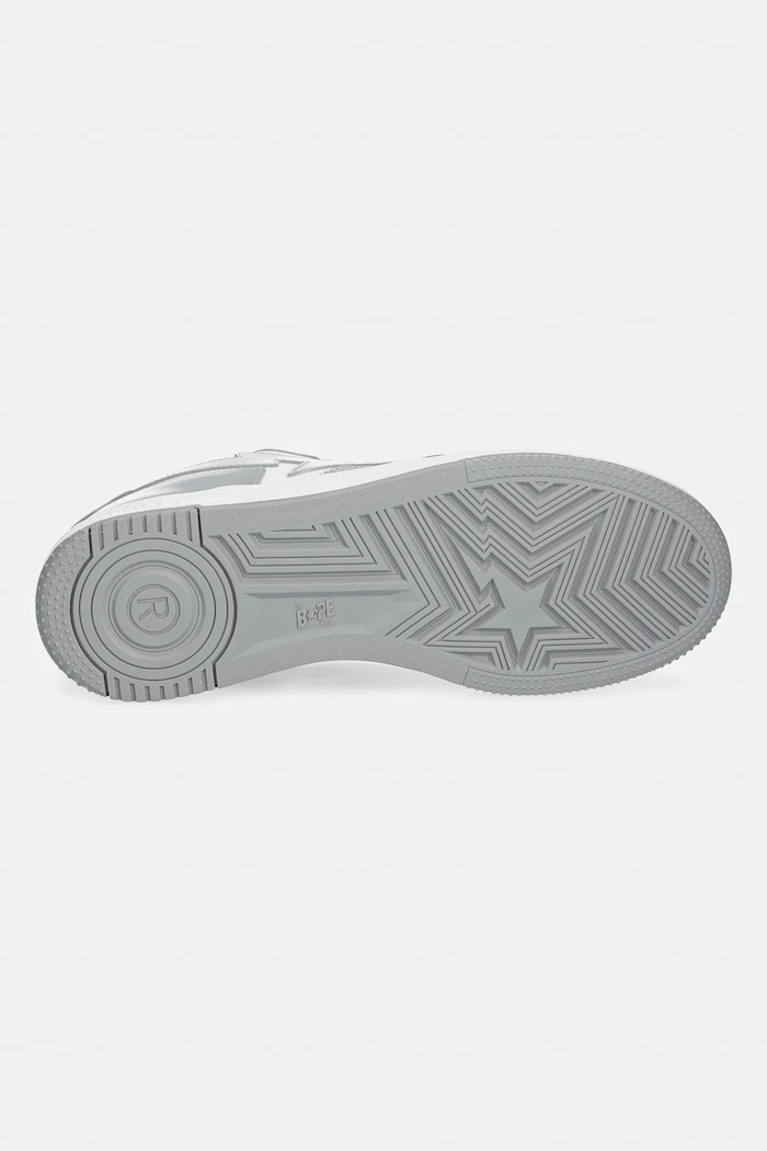 Δερμάτινα sneakers A Bathing Ape BAPE STA ICON #1 001FWL801305M γκρί