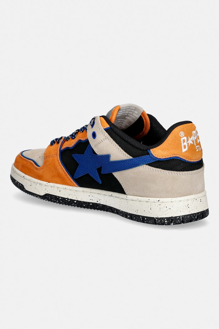 Взуття Шкіряні кросівки A Bathing Ape BAPE SK8 STA #1 001FWL801312M помаранчевий