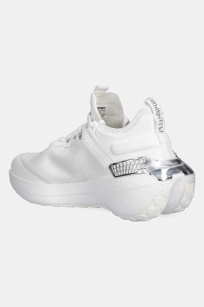 Obuwie PLEIN SPORT sneakersy Stealth Runner Extra Light USC0733.STE003N.01 biały