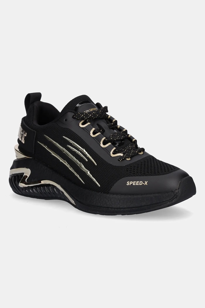 Tenisky PLEIN SPORT Shadowclaw textilný čierna USC0779.STE003N.0293