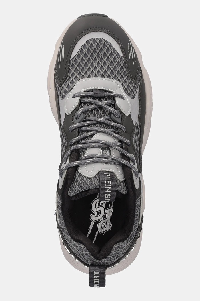 PLEIN SPORT sneakersy Track-King szary USC0800.STE003N.1072