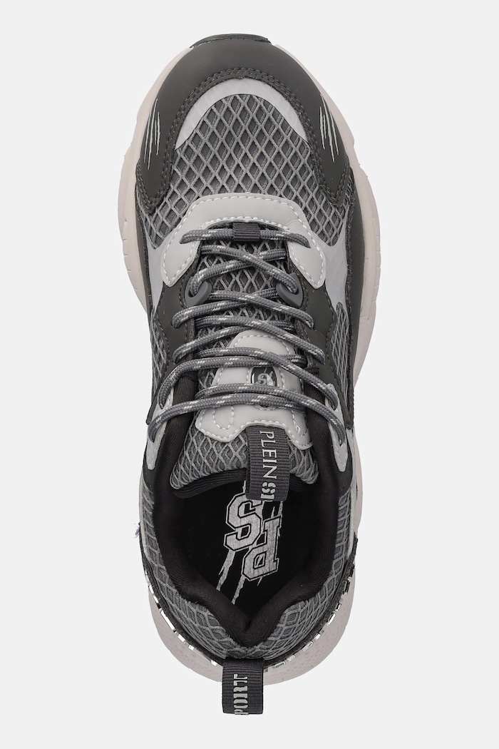 PLEIN SPORT sneakersy Track-King szary USC0800.STE003N.1072