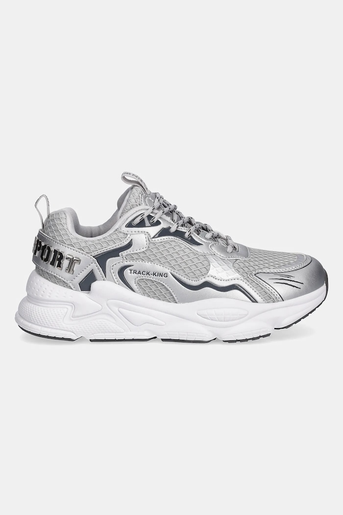 Tenisky PLEIN SPORT Track-King Chrome USC0843.STE003N.70 strieborná AW25