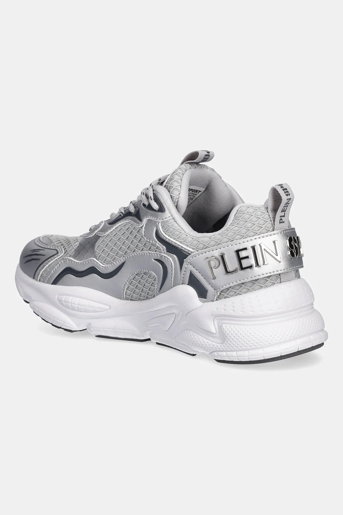 Obuv Tenisky PLEIN SPORT Track-King Chrome USC0843.STE003N.70 strieborná