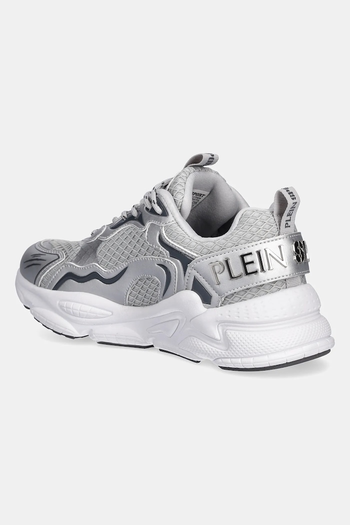 Obuv Tenisky PLEIN SPORT Track-King Chrome USC0843.STE003N.70 strieborná
