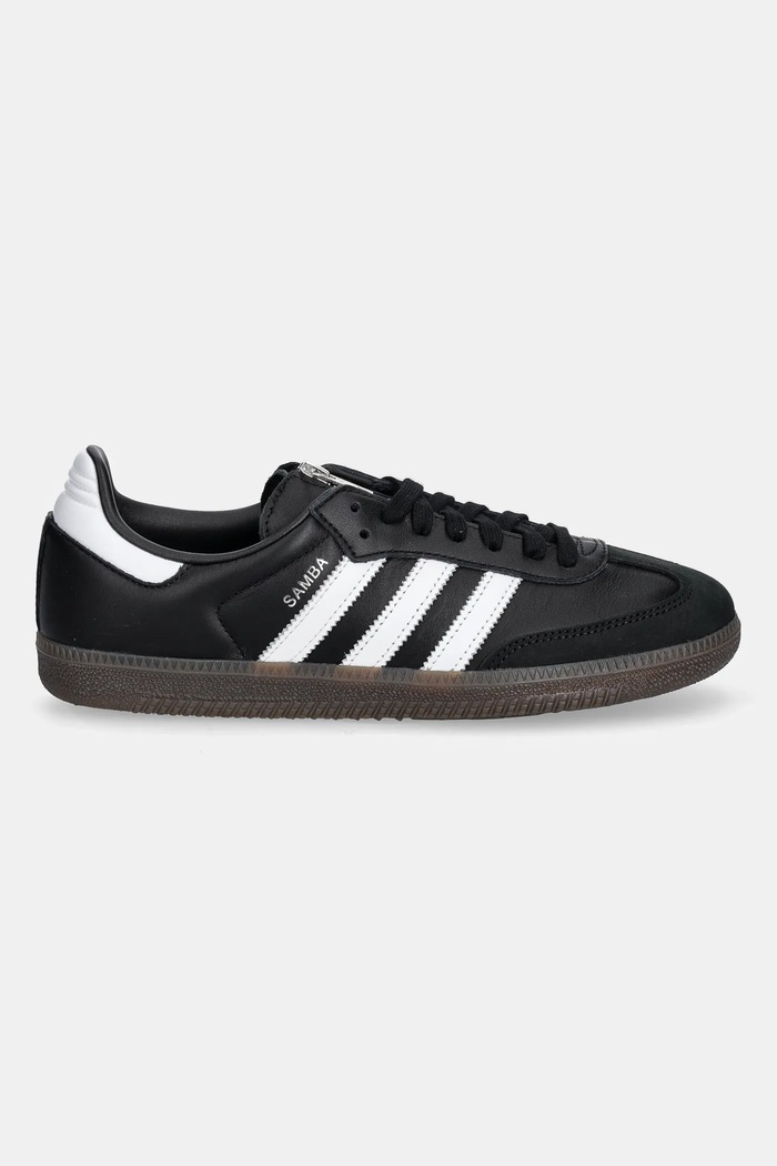 adidas Originals sneakersy skórzane SAMBA OG x Jeremy Scott JQ8835 czarny AW25