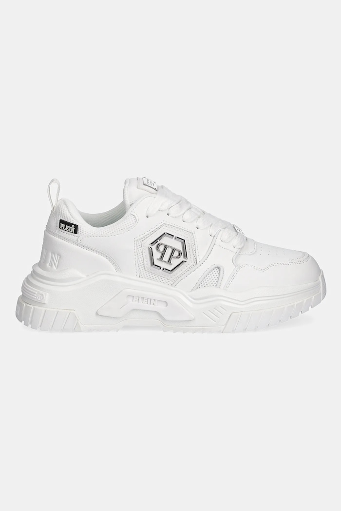 Philipp Plein sportcipő New Predator USC0837.PTE003N.01 fehér AW25