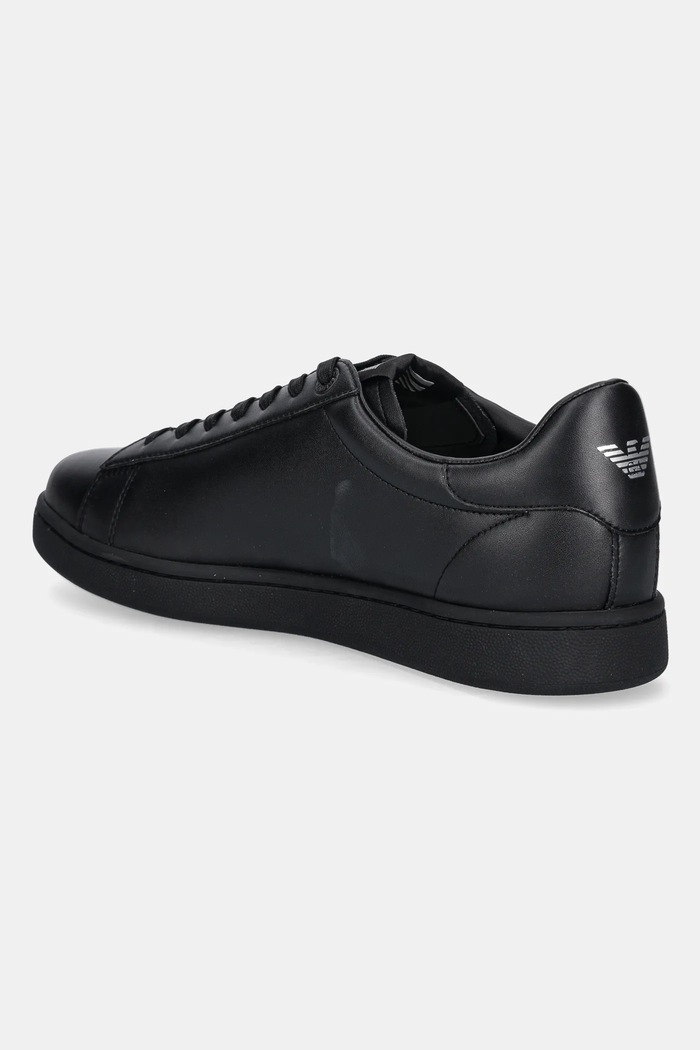 Cipők EA7 Emporio Armani bőr sportcipő AF10848.7X000331 fekete
