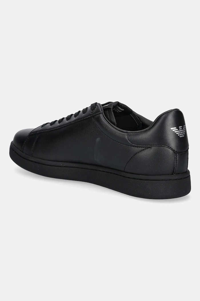 Cipők EA7 Emporio Armani bőr sportcipő AF10848.7X000331 fekete