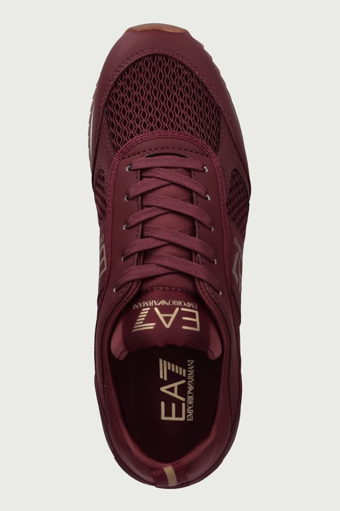 Sneakersy EA7 Emporio Armani AF18610.7X000334 czerwony