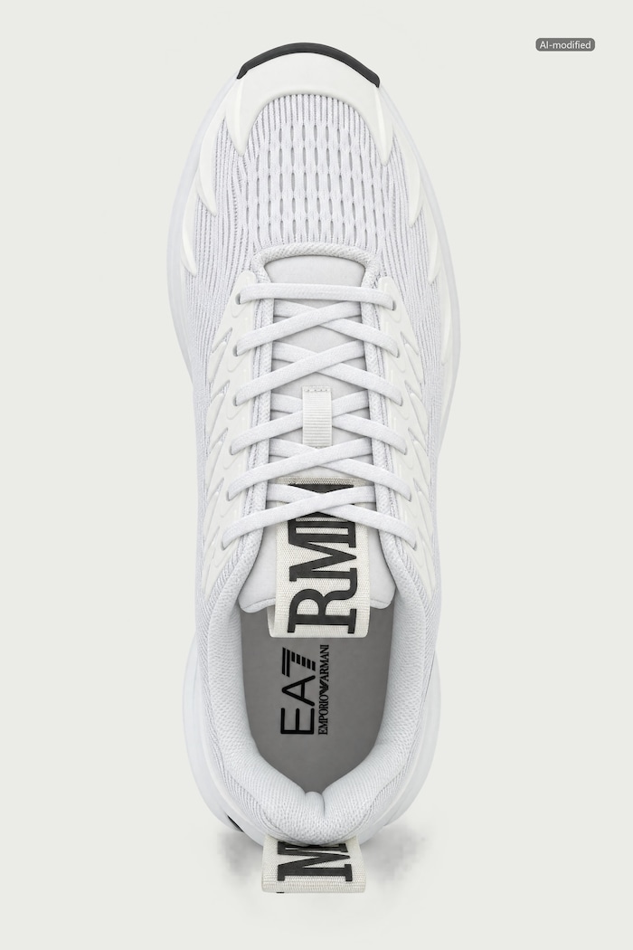 Sneakersy EA7 Emporio Armani AF18442.7X000304 biały
