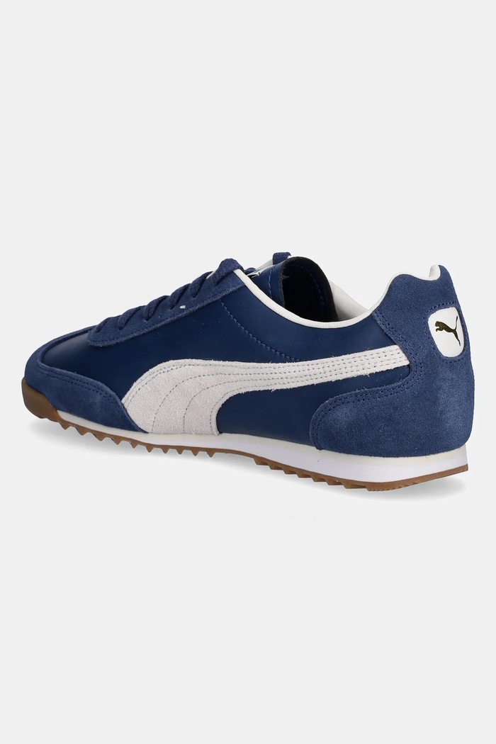 Boty Kožené tenisky Puma Arizona Retro 402353 námořnická modř
