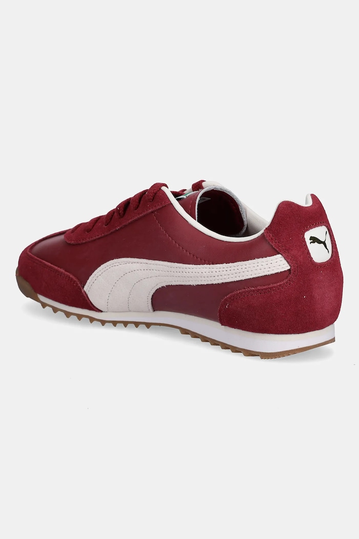 Boty Kožené tenisky Puma Arizona Retro 402353 burgundské