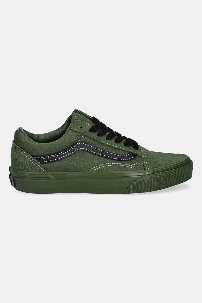 Σουέτ sneakers Vans Old Skool VN000D6W2031 πράσινο AW25