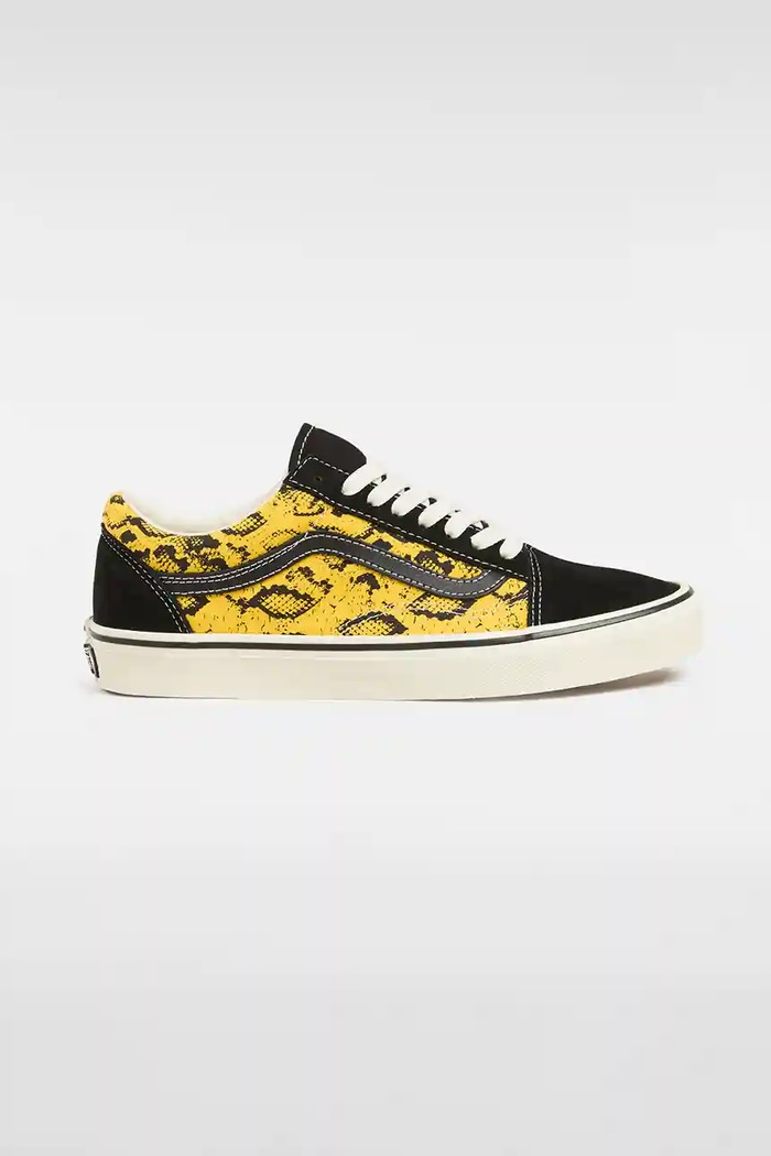 Vans scarpe da ginnastica in pelle Old Skool pelle fiore giallo VN000DB3Y231