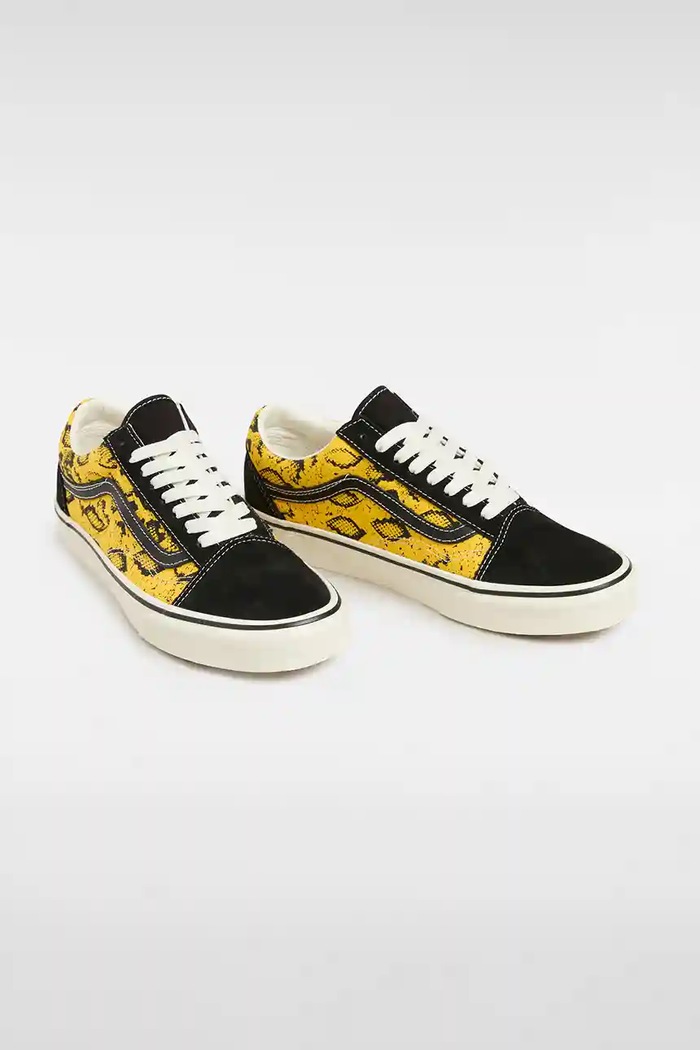 Vans scarpe da ginnastica in pelle Old Skool VN000DB3Y231 giallo AW25