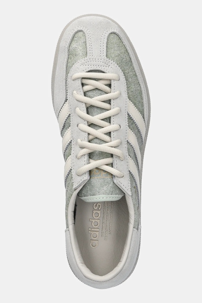 Δερμάτινα sneakers adidas Originals Handball Spezial τιρκουάζ JR3660