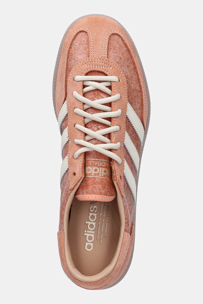 adidas Originals sneakersy skórzane Handball Spezial pomarańczowy JR3661