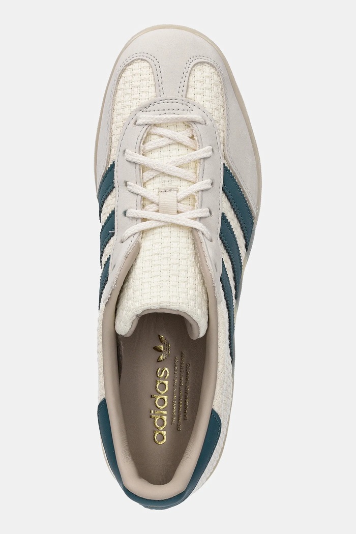 Tenisice adidas Originals Gazelle Indoor bež JR3837