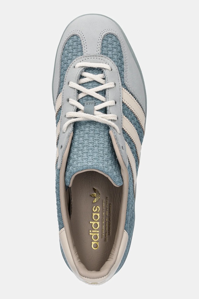 Черевики adidas Originals Gazelle Indoor блакитний JR8852