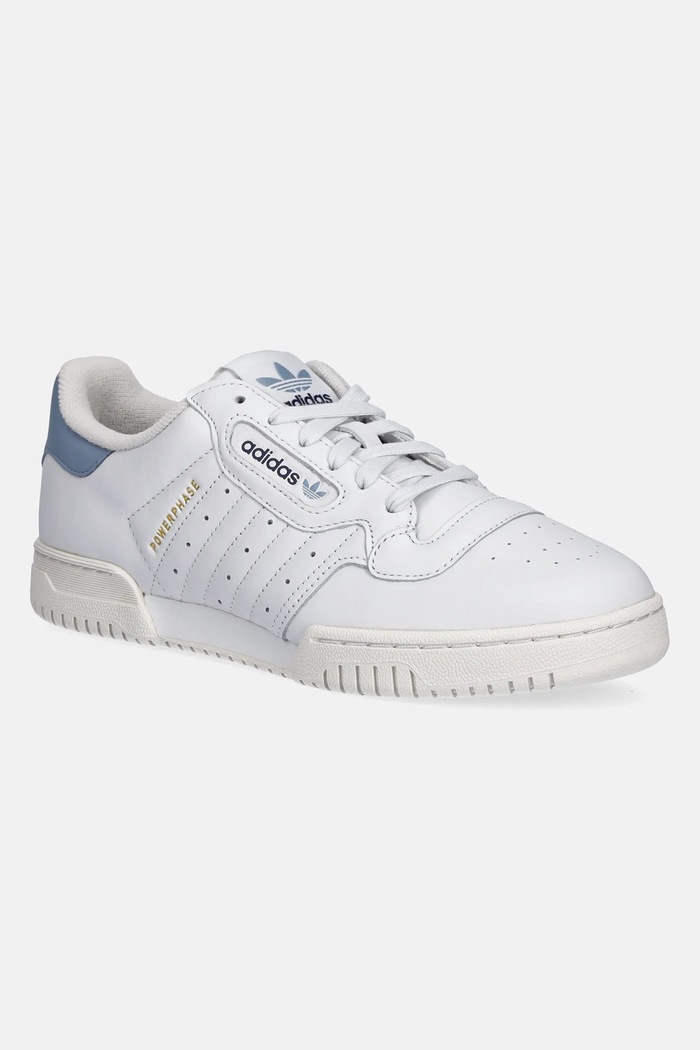 adidas Originals sneakers Powerphase faux grain leather white JR0937