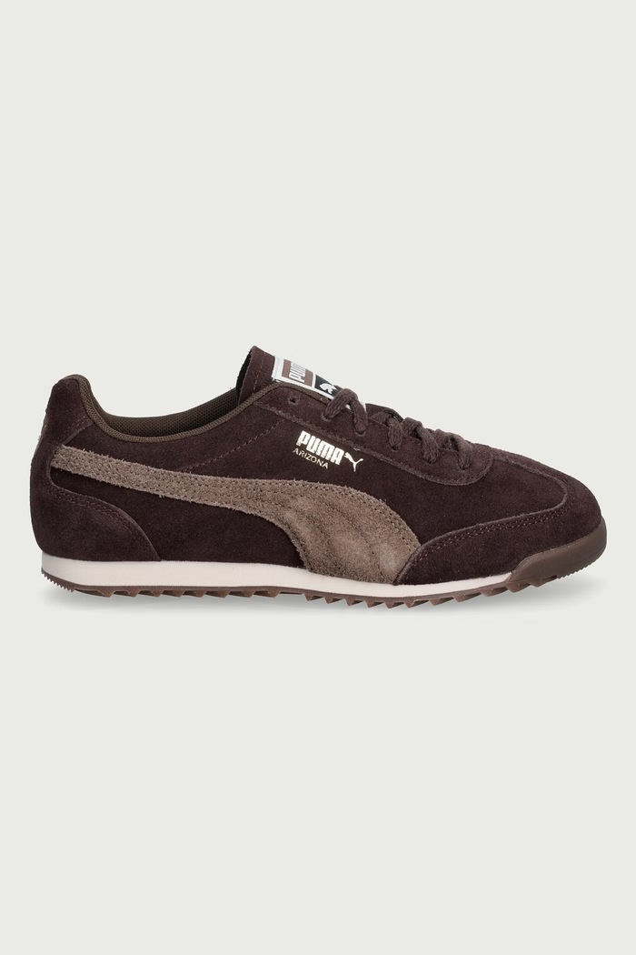 Puma Arizona SD sneakersy zamszowe 402362 brązowy AW25