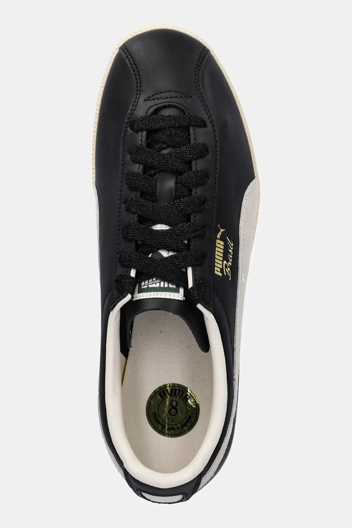 Puma bőr sportcipő Brasil Terrace Views fekete 403167