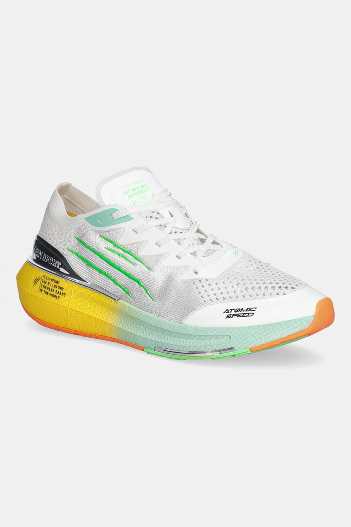 PLEIN SPORT sportcipő Atomic Speed szintetikus fehér USC0856.STE003N.0109